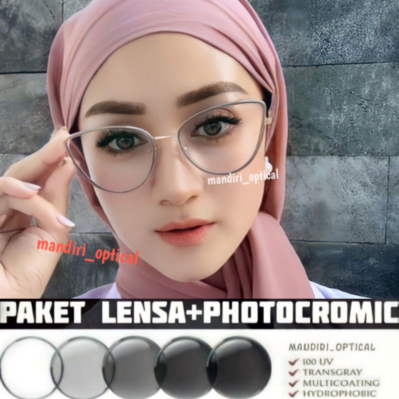 Frame kacamata wanita (Paket frame+lensa) | kacamata cat eye | kacamata minus | kacamata anti radiasi | lensa photocromic | kacamata wanita hitam | kacamata cat eye wanita | kacamata murah | kacamata fashion | kacamata kekinian | kacamata 98525 | cat eye