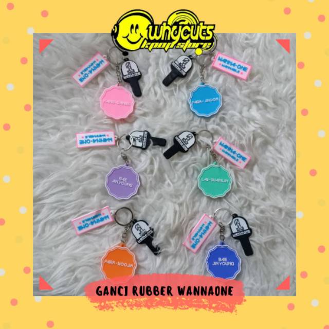 Gantungan Kunci Rubber Wannone