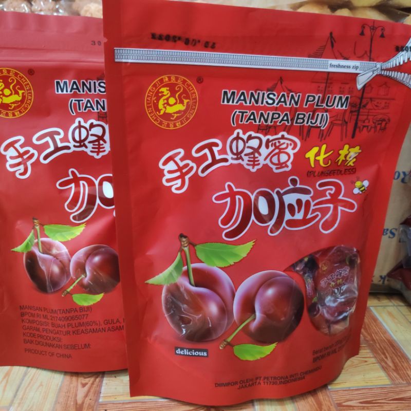 

Manisan Plum Tanpa Biji 200 gr