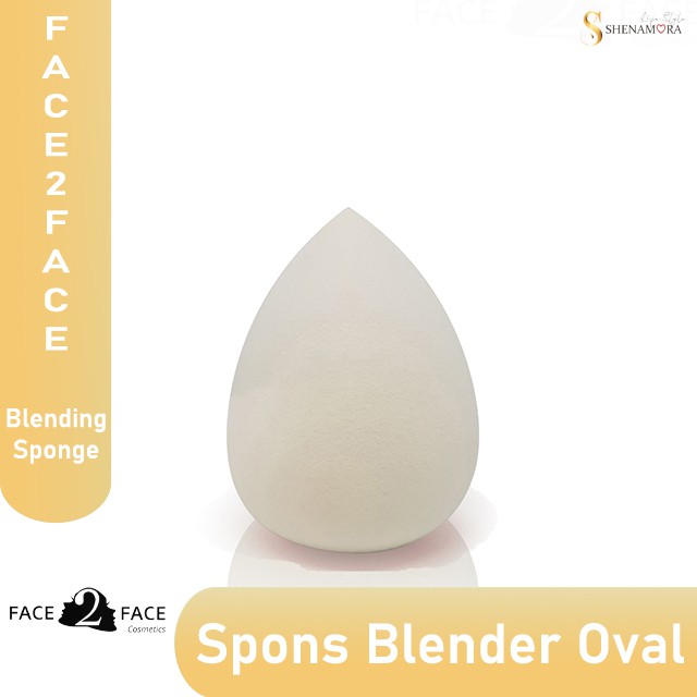 Face 2 Face Spon Wajah / Blending Sponge Type Oval