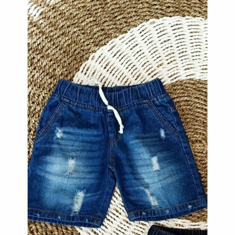 celana pendek anak jeans celana anak laki laki terbaru sobek broadshot (COD) usia 1-10tahun