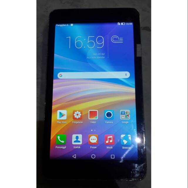 Tablet Huawei layar IPS ram 1 gb rom 8 gb mantab