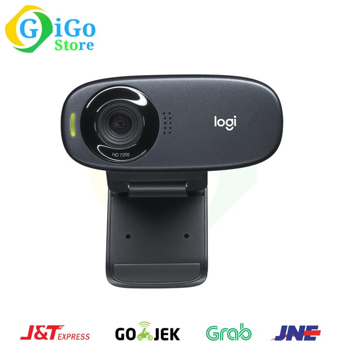 Webcam Logitech C310 Fixed Focus 720p For Laptop Computer PC Komputer