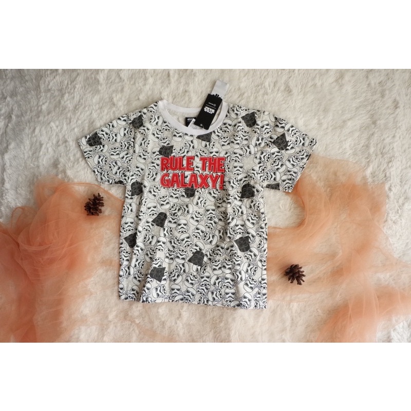 Baju Anak Laki-Laki Merk Nevada Sablon Starwars