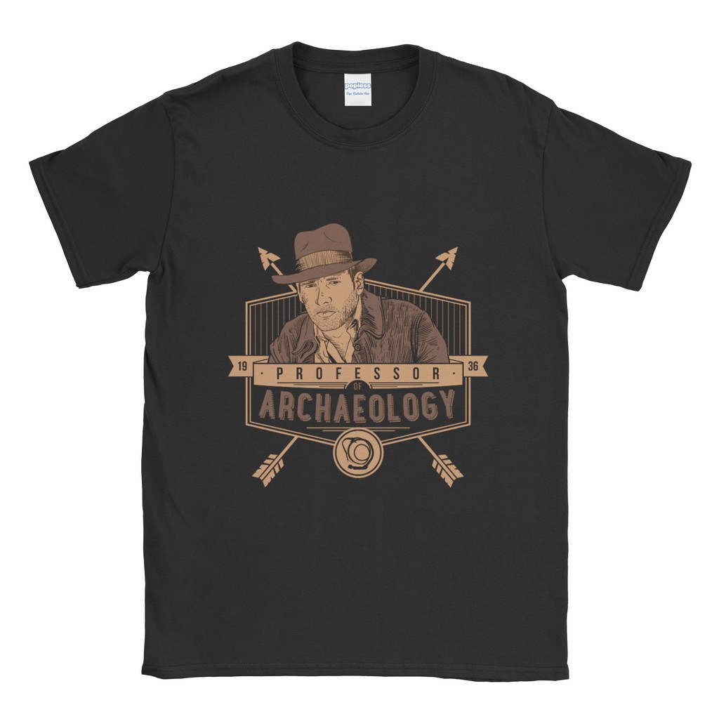 Baju Kaos Tshirt Indiana Jones Professor Archaelogy
