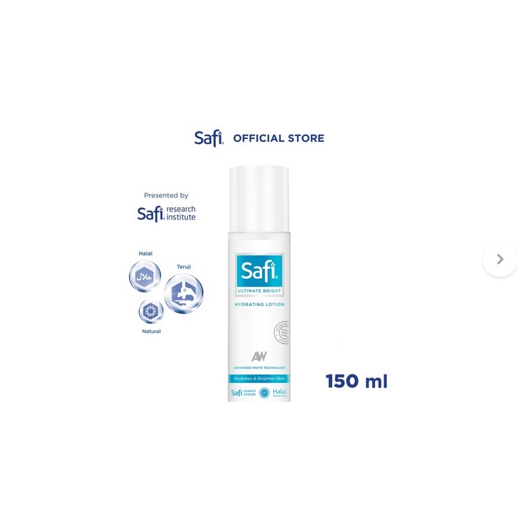 [ GROSIR ] Safi Ultimate Bright Hydrating Lotion