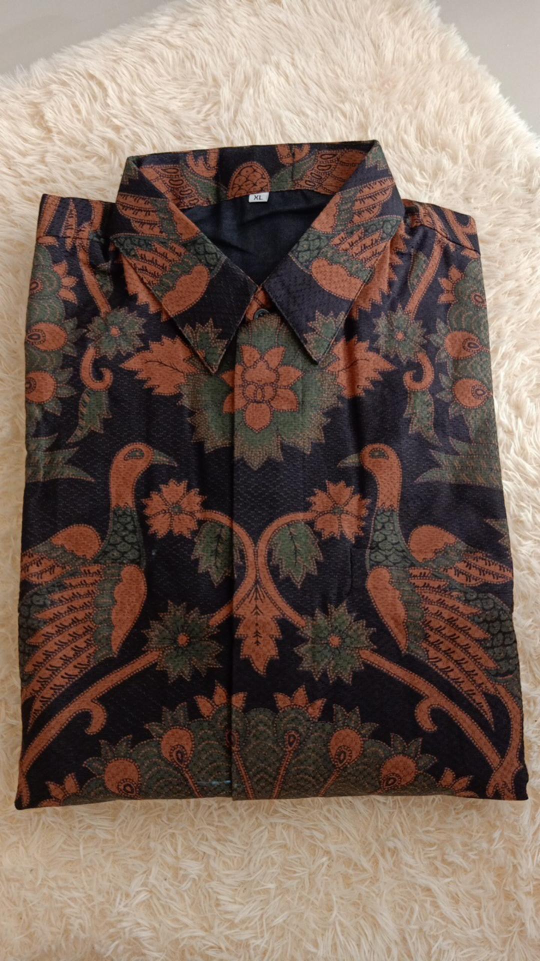 Kemeja Batik Prabu Bahan Dobby Reguler Fit A512