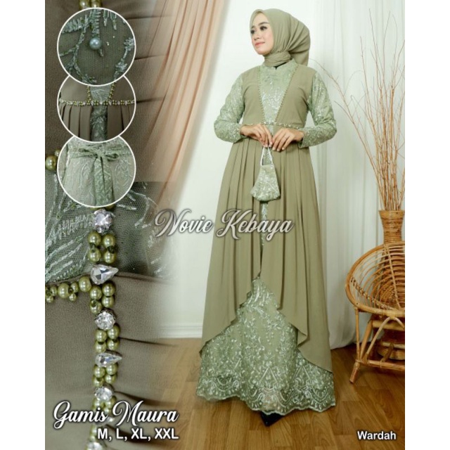 KEBAYA ORIGINAL//KEBAYA MODERN//GAMIS MAURA//By Novie Kebaya