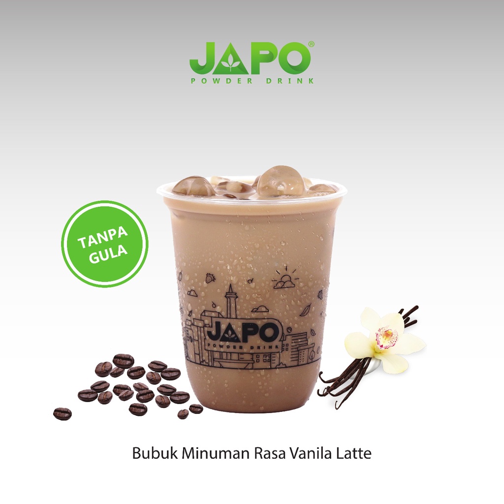 

JAPO Bubuk Minuman Vanila Late Plain 1 Kg