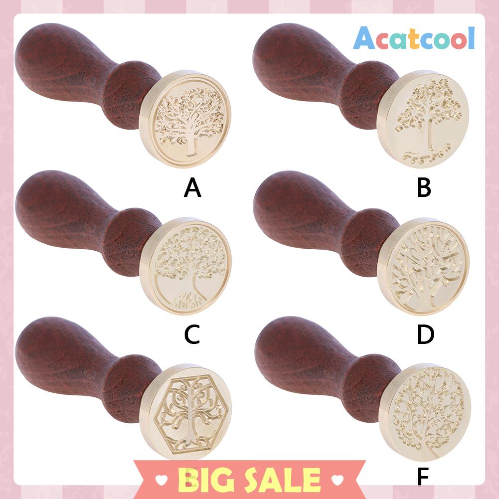 Stempel Segel Lilin Bentuk Pohontanaman Gaya Antikretro Untuk Dekorasihadiah