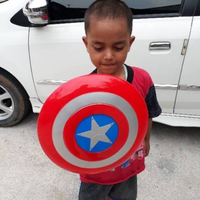 MAINAN TAMENG CAPT AMERICA EDUKASI - PERISAI AVENGERS ANAK EDUKATIF