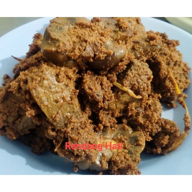 

Rendang hati Sapi 250gr