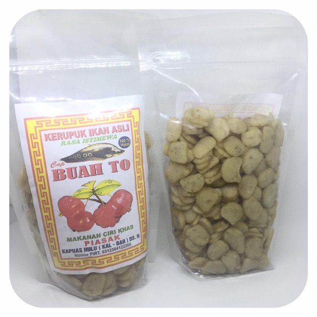 

Kerupuk ikan belidak