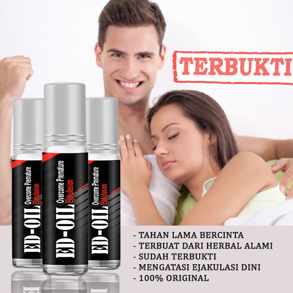 COD - ED OIL Obat Kuat Oles Pria Herbal Mengatasi Ejakulasi Dini Obat Kuat Oles sex pria tahan Lama