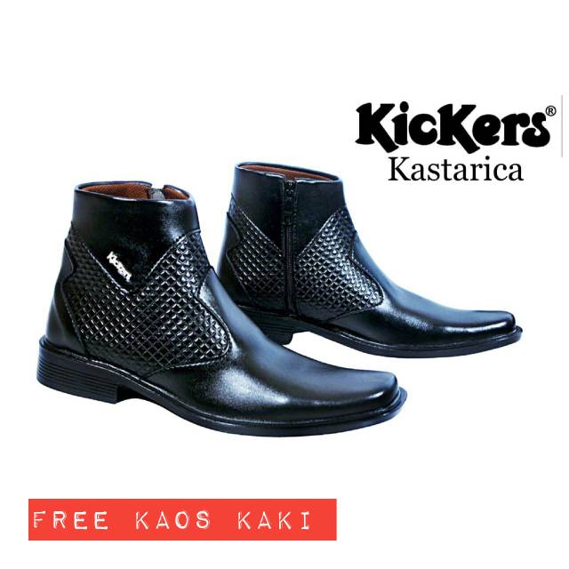 Kickers Kastarica - Pantofel Tinggi Kerja Pria