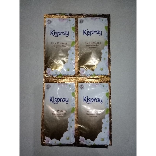 Kispray Gold Sachet 11ml x 12 Pcs