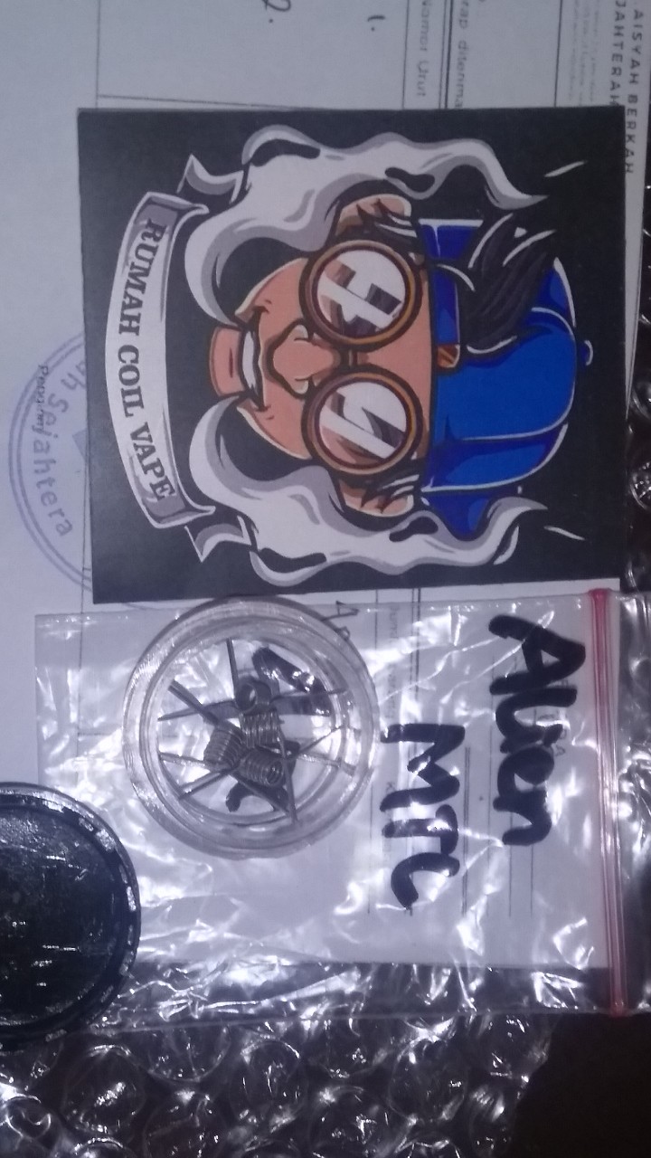 Paket 6pcs Coil Alien Mtl Ni80