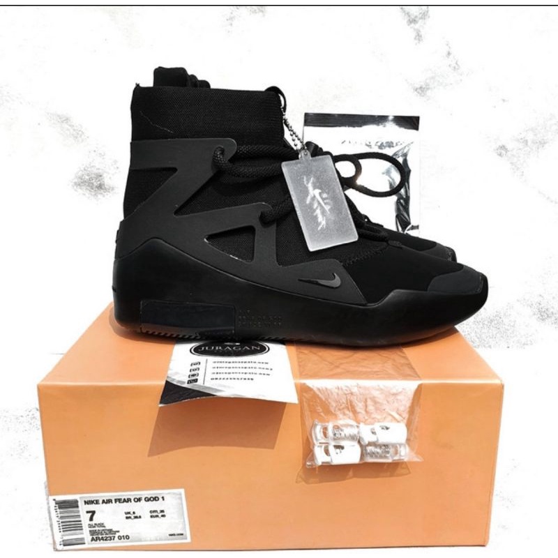 Nike Air Fear Of God 1 &quot;Triple Black&quot;