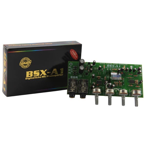 KIT DIGITAL ECHO BSX-A1 TONE CONTROL STEREO PLUS ECHO BSX A1 TONE CONTROL AMPLIFIER BELL BGR