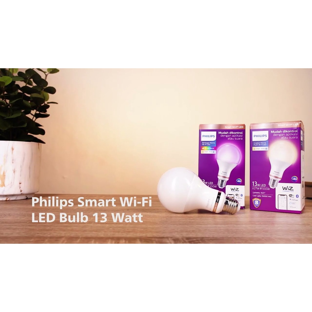 lampu led Philips smart Wifi tunable 13w 13 watt MULTICOLOR Bluetooth function