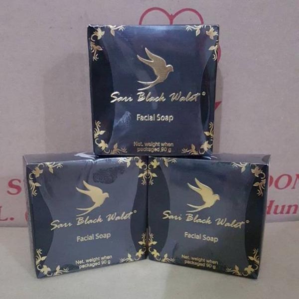Sabun Sari Black Walet - Black Wallet Facial Soap Original / Sabun Wajah | facial Wash | Walet Hitam_Cerianti