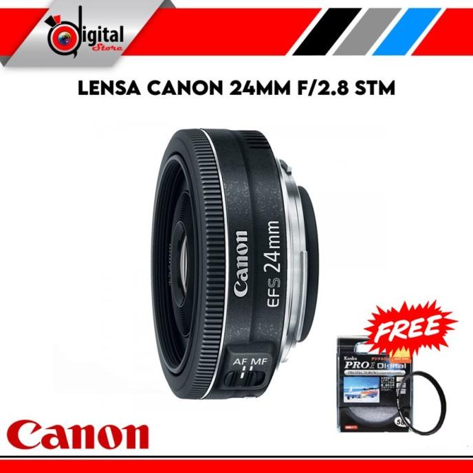 Canon EF-S 24mm f2.8 STM / Lensa Canon 24mm F/2.8 STM