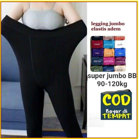 Legging Super Jumbo Panjang XXXL - 4XL BB Max 120kg / Legging Super Jumbo / Legging Jumbo XXXXL