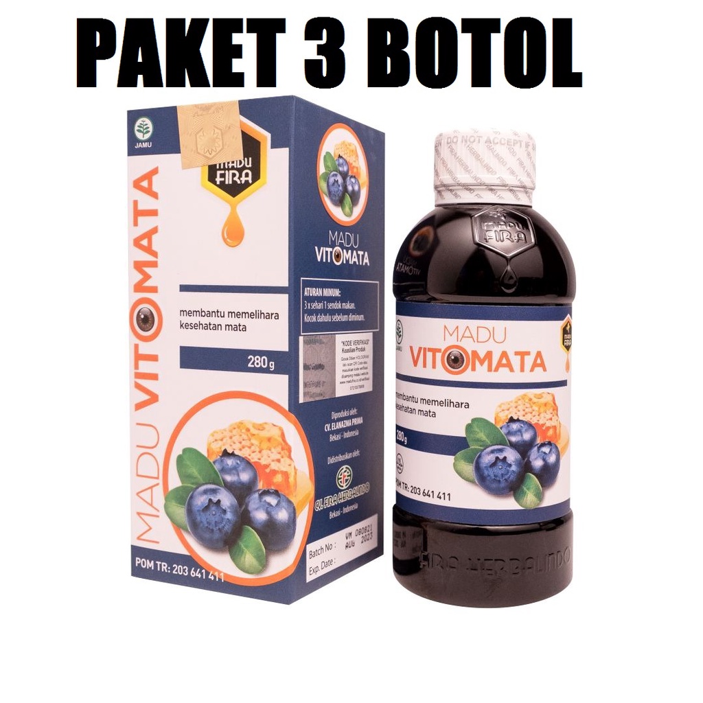 (Bisa COD) Madu Vitomata Paket Gold Madu Vitomata Original Paket Gold Promo Madu Vitomata Original M