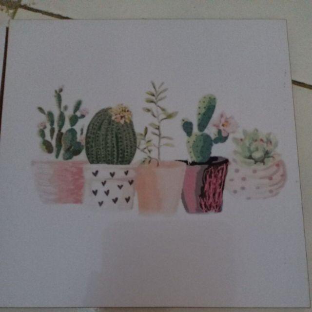 Wp Project Hiasan Dinding Walldecor Pajangan Dinding Shabby Chic Tropical Monstera