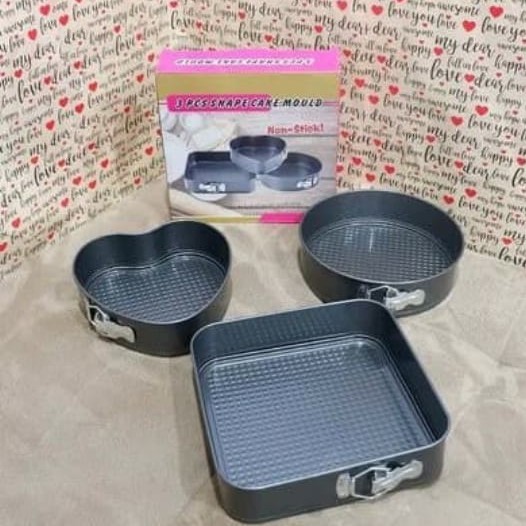 LOYANG CETAKAN KUE 3 IN 1 CAKE MOULD