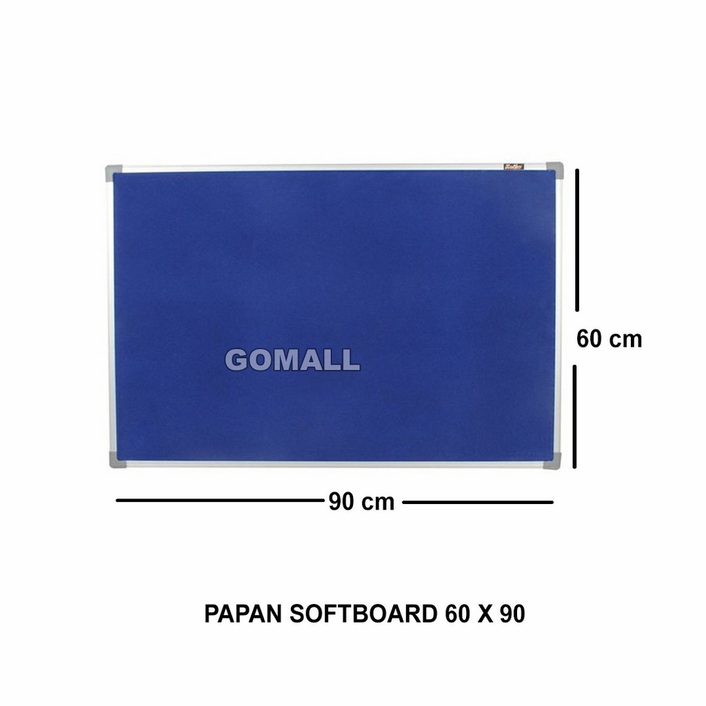 

Papan Mading / Softboard 60 x 90 cm