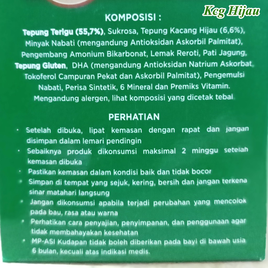 Milna Biskuit Bayi Sehat 6+ Camilan Snack Biscuit Cemilan Selingan MPASI untuk usia anak 6 bulan