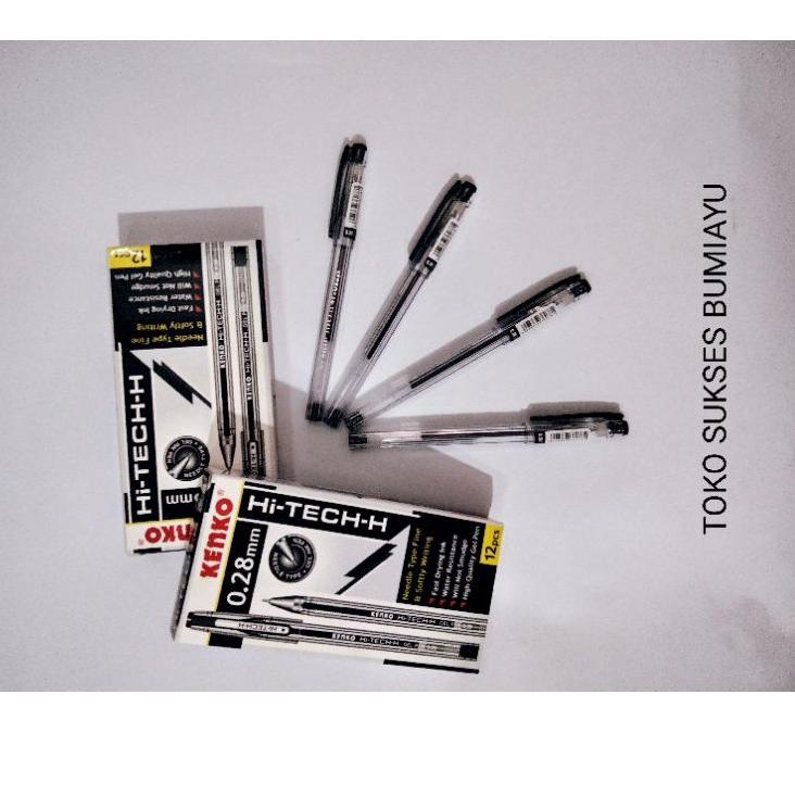 

Kualitas Super MURAH Pulpen Gel HI - TECH H KENKO / HI - TECH JOYCO / HI - TECH JOSS 0.28 mm Hitam d