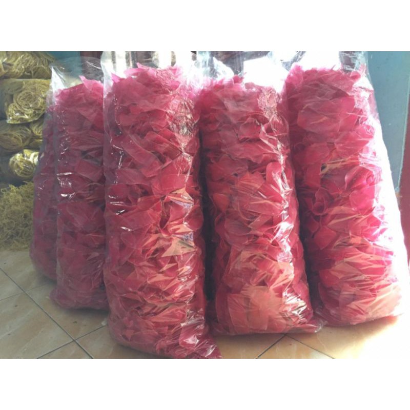 

KERUPUK SOTO MERAH / KERUPUK MERAH PADANG / KERUPUK SOTO BANYUMAS - 1KG