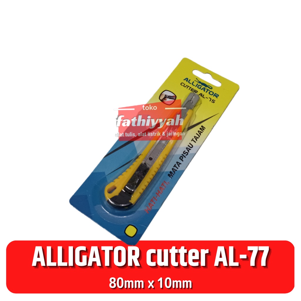 

ALLIGATOR cutter AL-75 pisau cutter