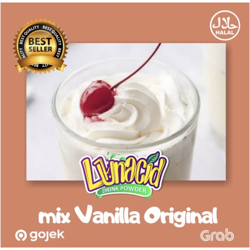 

Bubuk Minuman Rasa Vanilla Original 1 Kg / Vanilla Original Powder / Bubuk Vanilla Original / Serbuk Vanill Original 1 Kg
