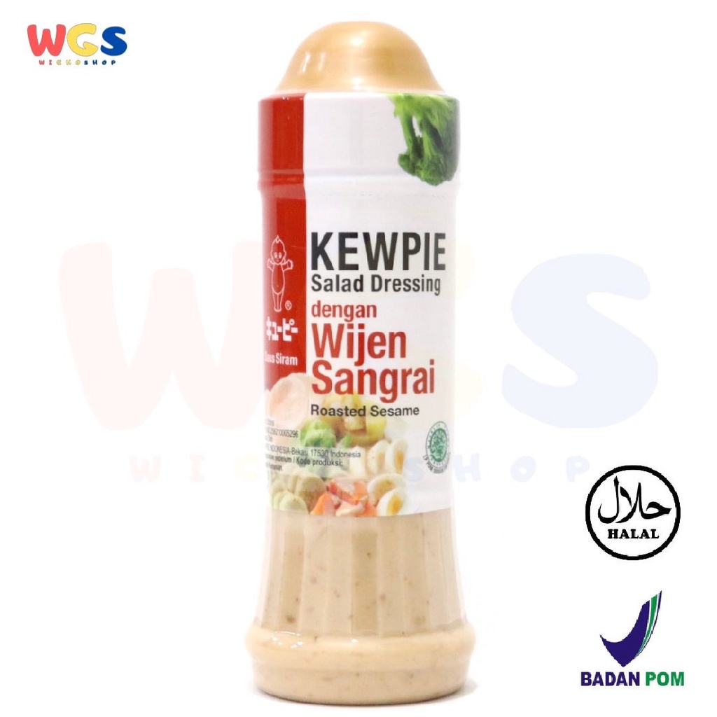 

Kewpie Roasted Sesame Salad Dressing 200 ml - Wijen Sangrai
