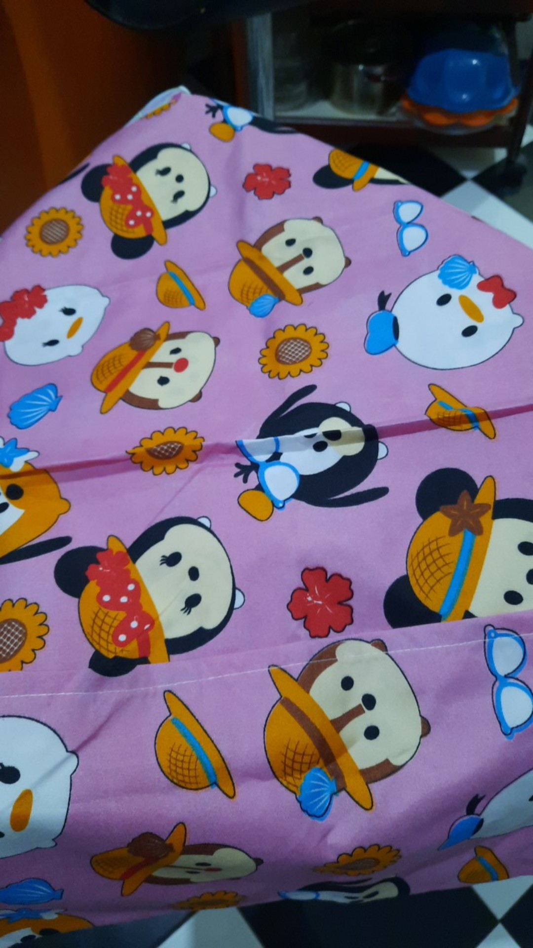 Cod Sarung Bantal / Guling Ecer / 1 Set Dewasa