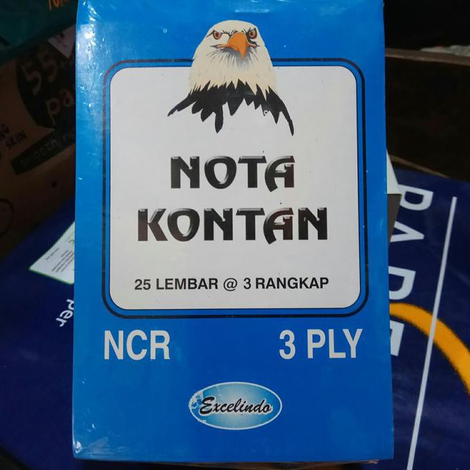 

Nota Kontan kecil 3 ply NCR Excelindo (kelipatan 10 buku) TERJAMIN