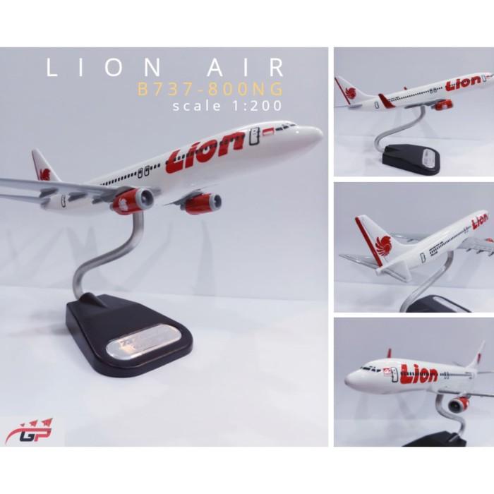 Diecast | Replika Miniatur Pesawat Lion Air B737-800Ng