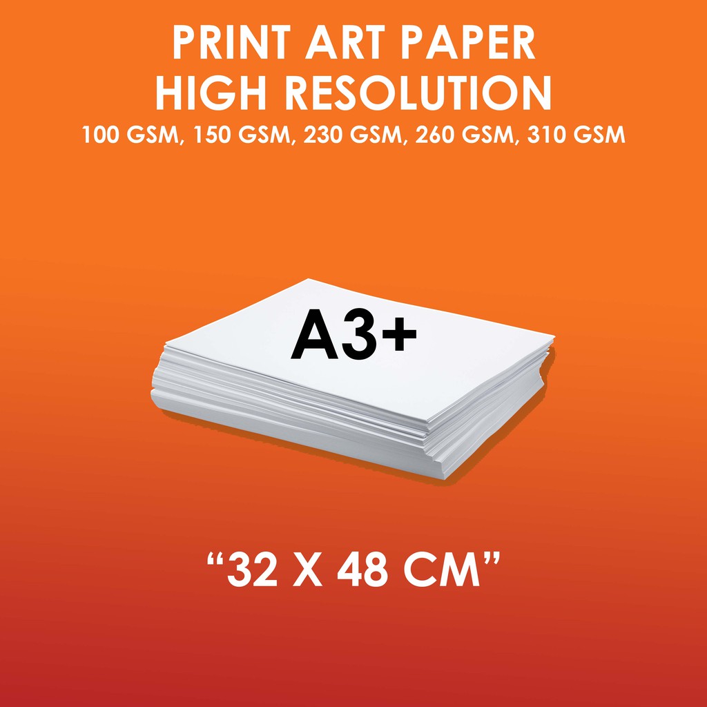 Jual CETAK ART PAPER HIGH RESOLUTION UKURAN A3+ | Shopee Indonesia