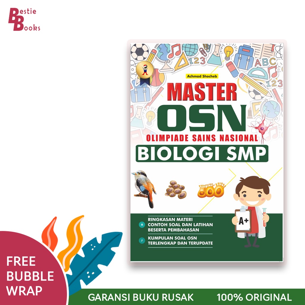 BUKU PENDIDIKAN : Master OSN Biologi SMP : Buku SMP : Buku Sekolah : Soal OSN SMP