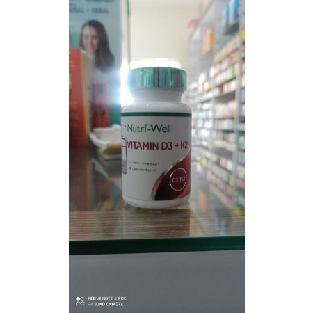 Nutriwell vitamin D3+K2