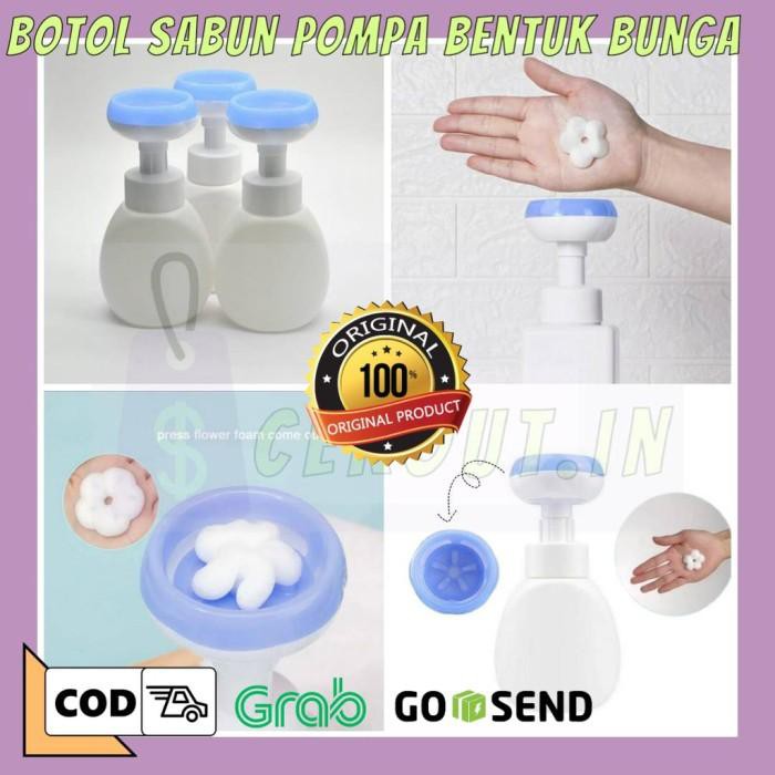 Gakiko | Sabun Sabun Stamp Busa Hand Soap Bunga Flower Bentuk Bentuk Bunga Boto Ready Stock Termurah