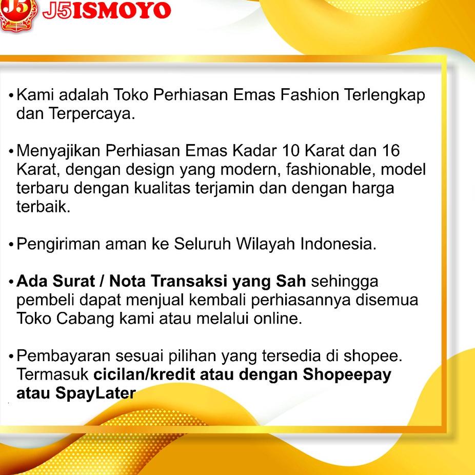 Menarik.. Gelang Emas Tali Alana Serut BTPU J5 Ismoyo