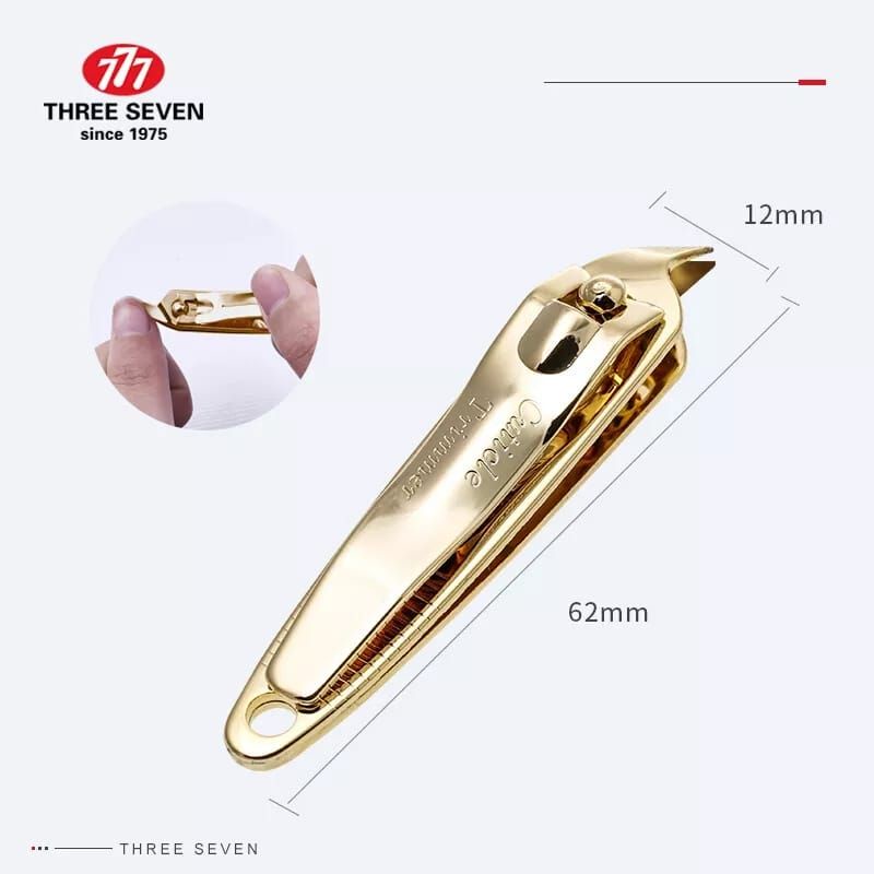 ORIGINAL 777 Gunting Kuku Cuticle Trimmer CT-118 | THREE SEVEN Nail Clipper Pedicure Made In Korea