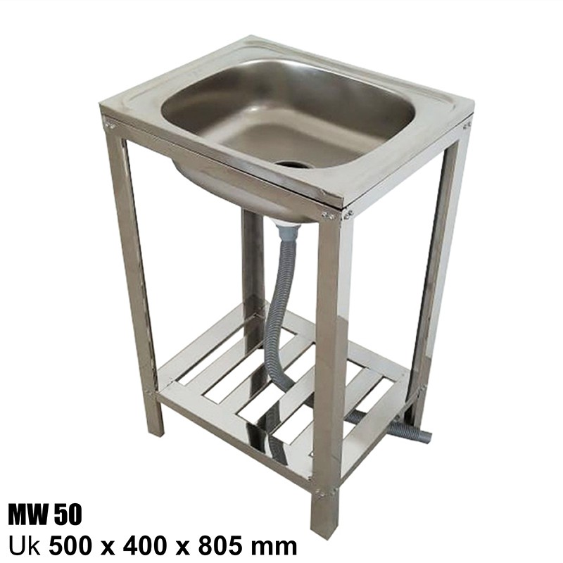 Westafel Stainless Steel Kaki MrDapur MW 50