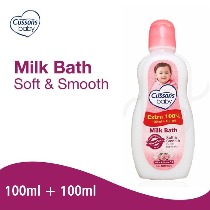 Cussons Baby Milk Bath 100 ml XFill | 200 ml XFill