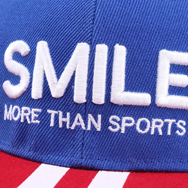 PHILEO | TOPI ANAK FASHION HAT BORDIR TULISAN SMILE MORE THAN SPORTS UNISEX SNAP BACK-7