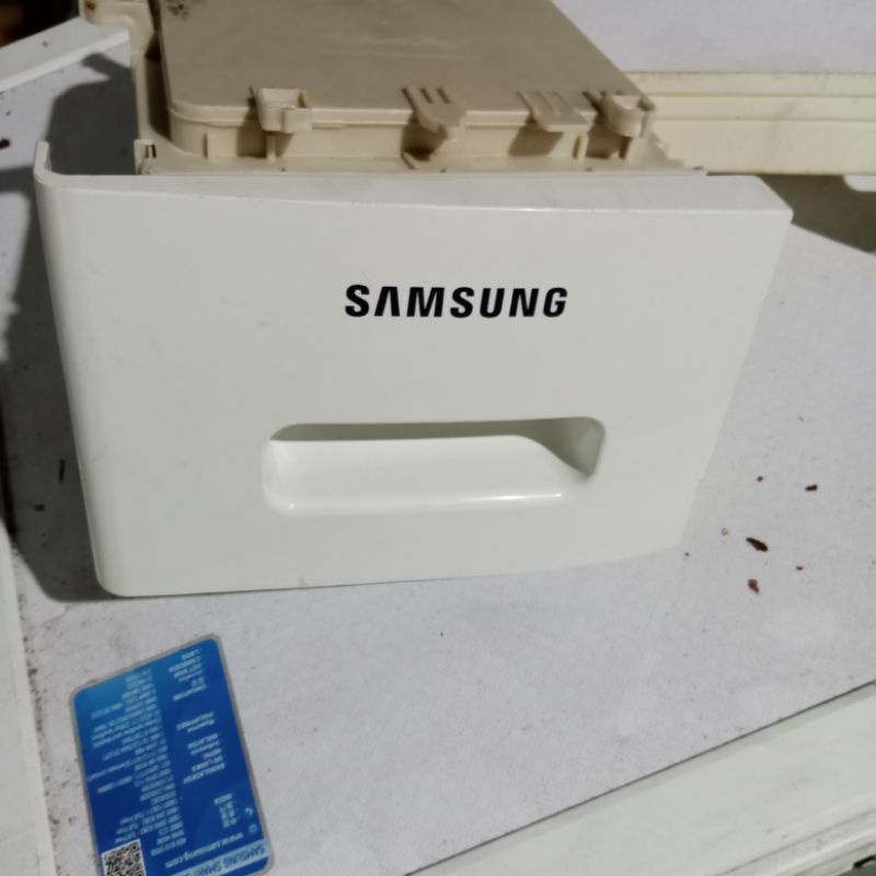 kotak sabun set mesin cuci Samsung wf8650nhw